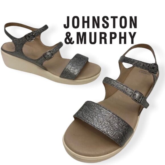 Johnston & Murphy Pewter CLARA Sandal - Picture 13 of 13
